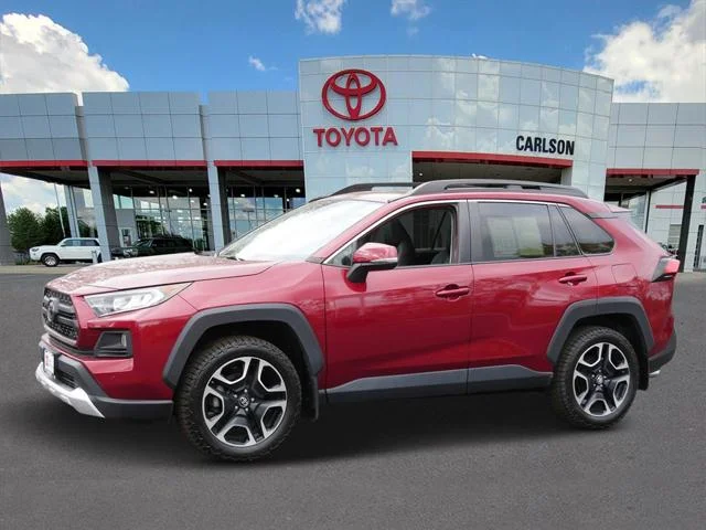 Certified 2019 Toyota RAV4 Adventure with VIN 2T3J1RFV1KW019373 for sale in Minneapolis, Minnesota