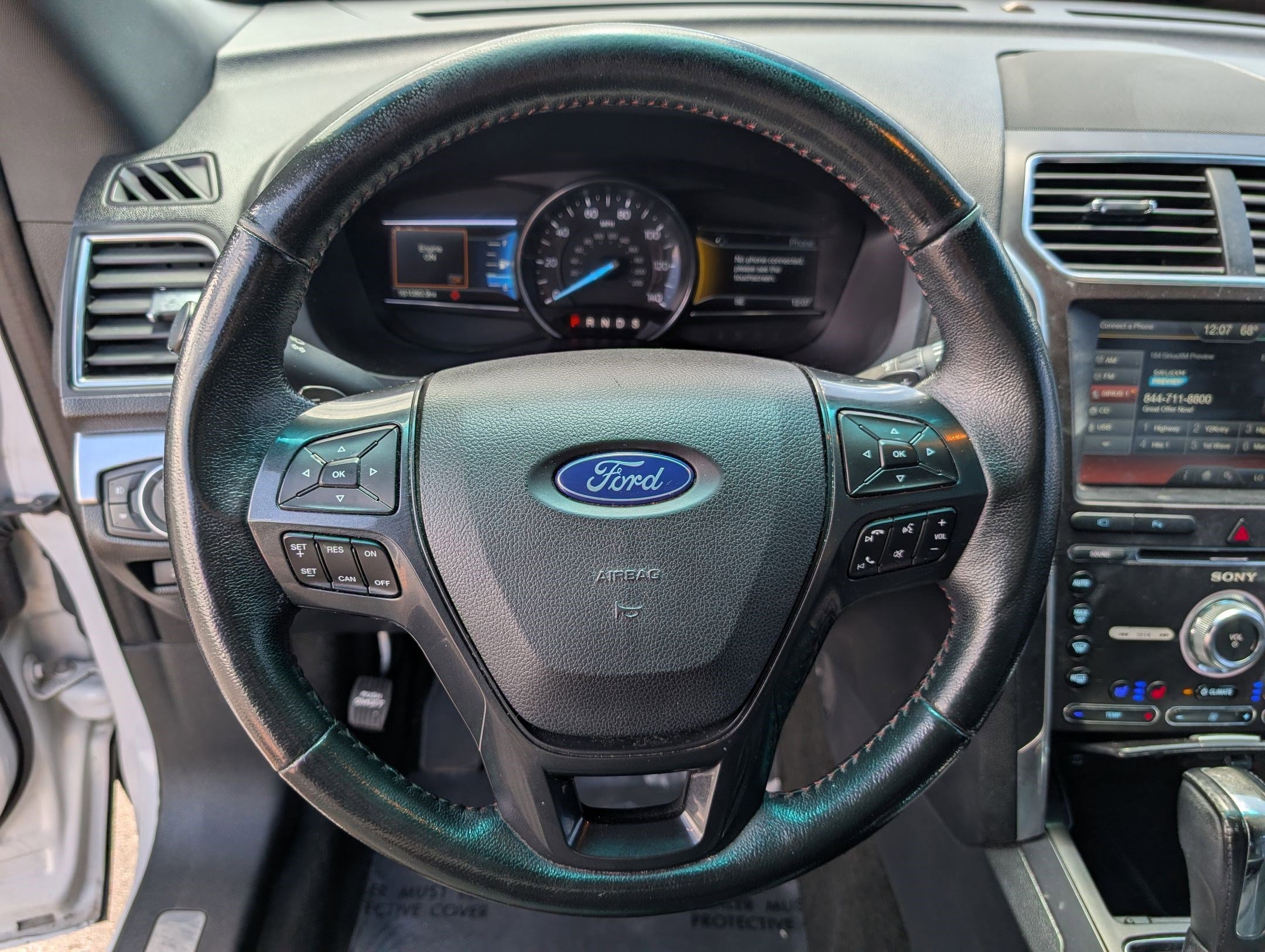 Used 2016 White Platinum Clearcoat Metallic Ford Sport image 17