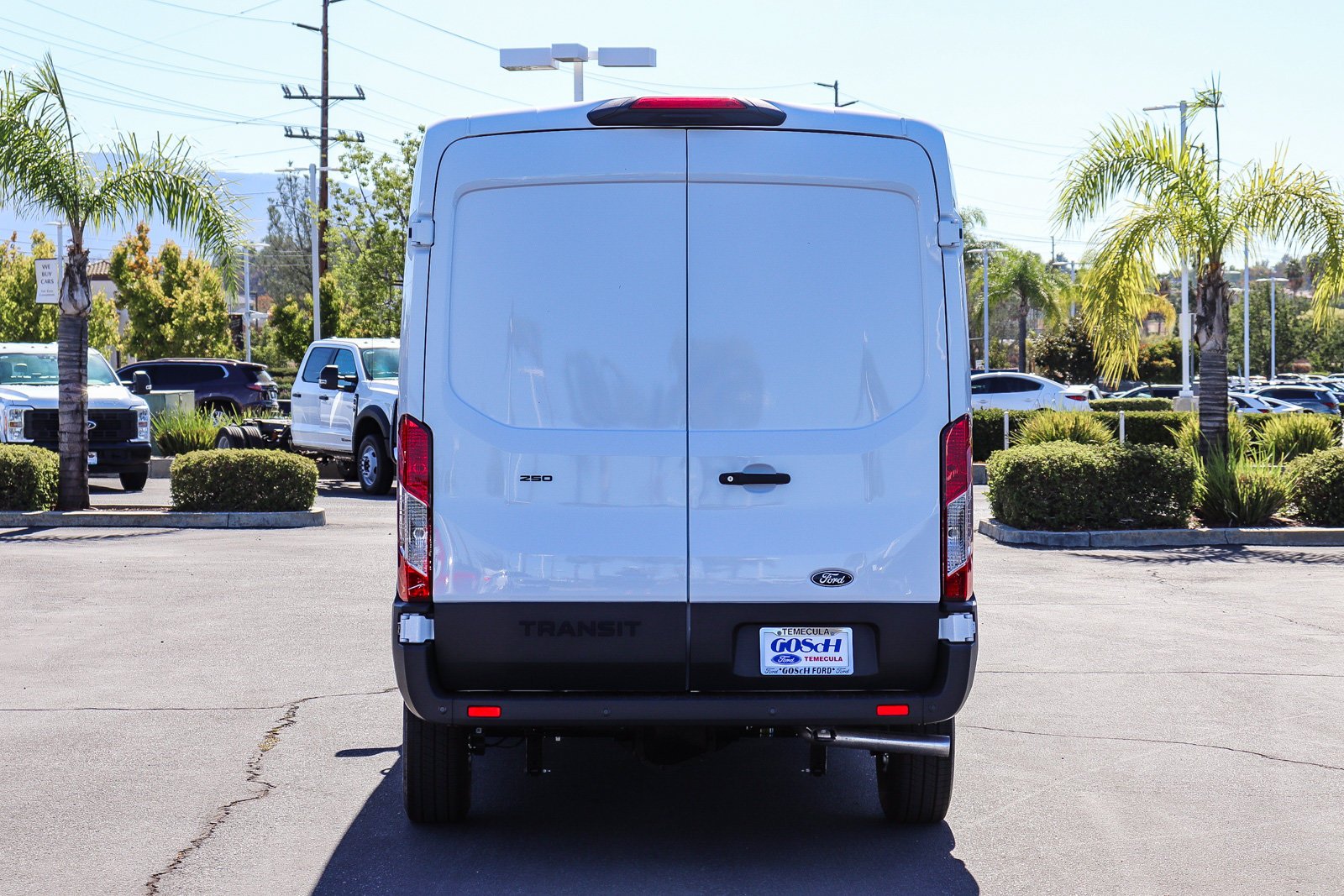 New 2027 Oxford White Ford Cargo Van image 6