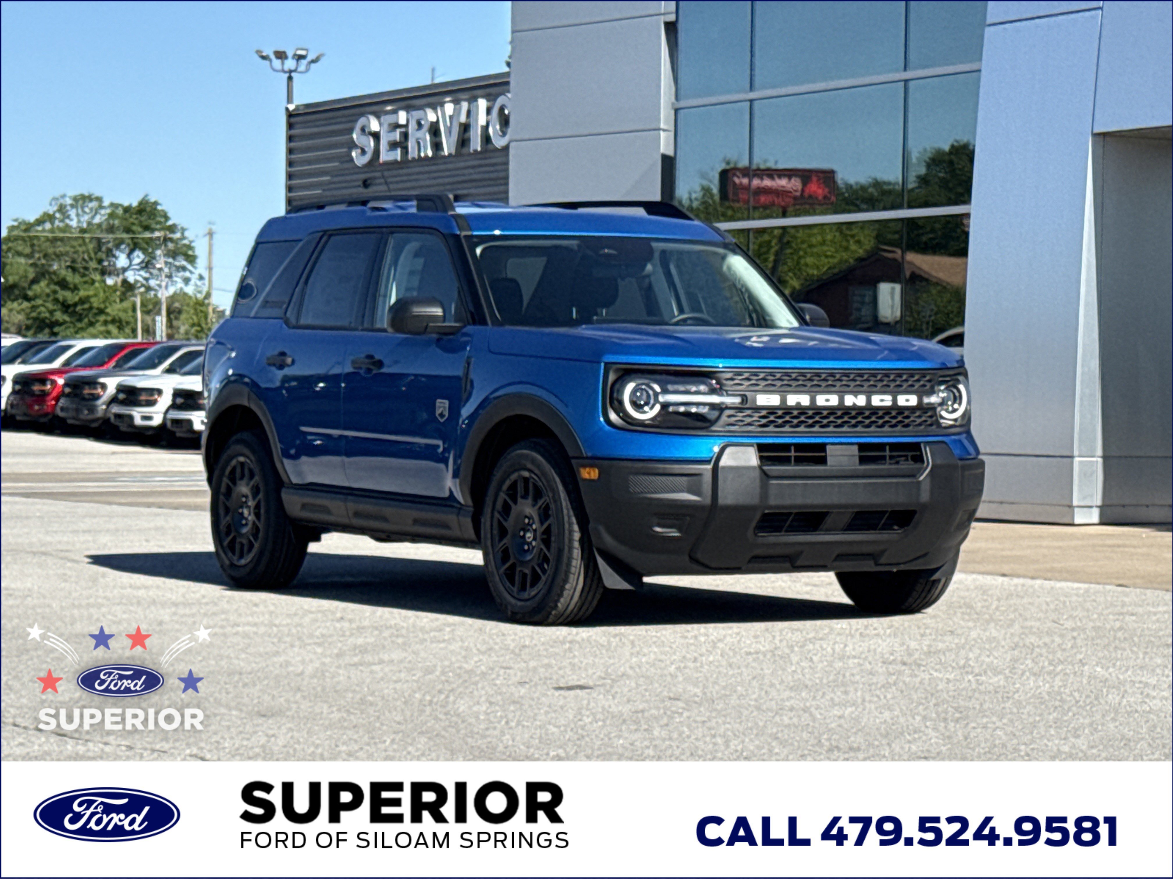 New 2026 Velocity Blue Metallic Ford Big Bend 4WD image 1