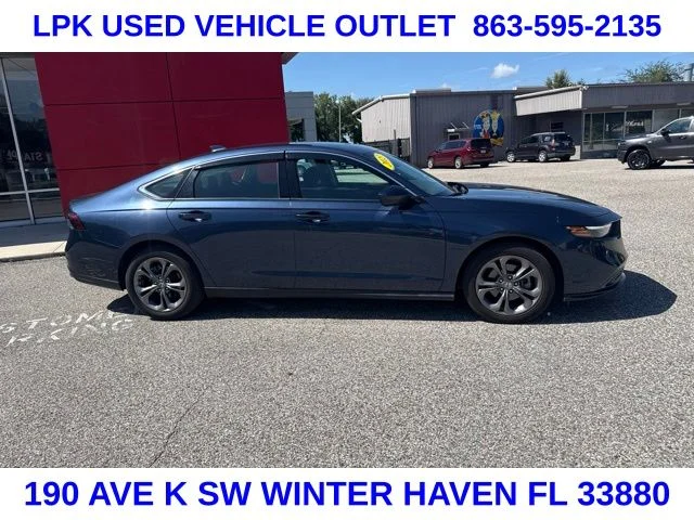 Used 2023 Blue Honda EX image 2
