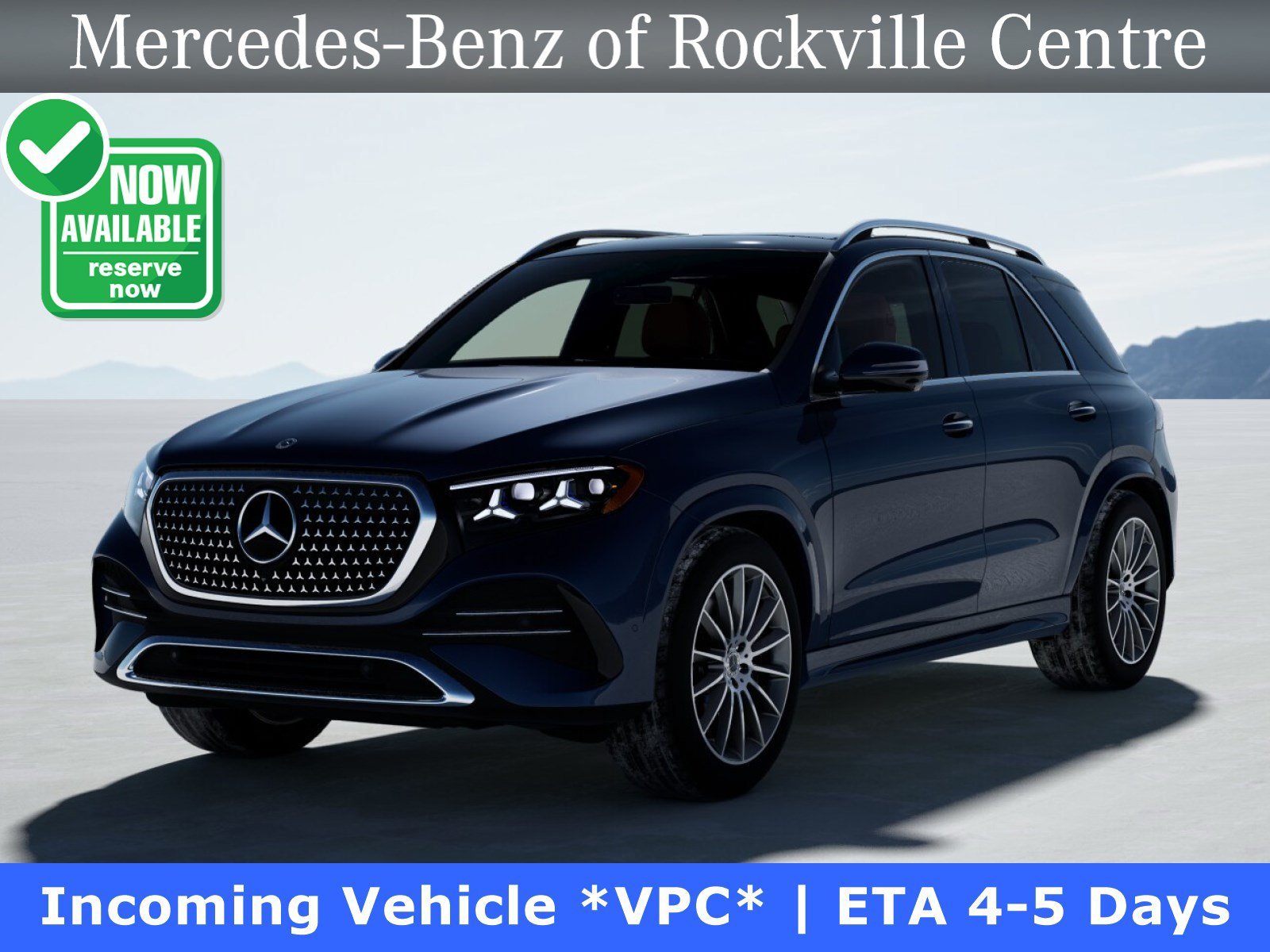 New 2027 Twilight Blue Metallic Mercedes-Benz GLE 450 image 1
