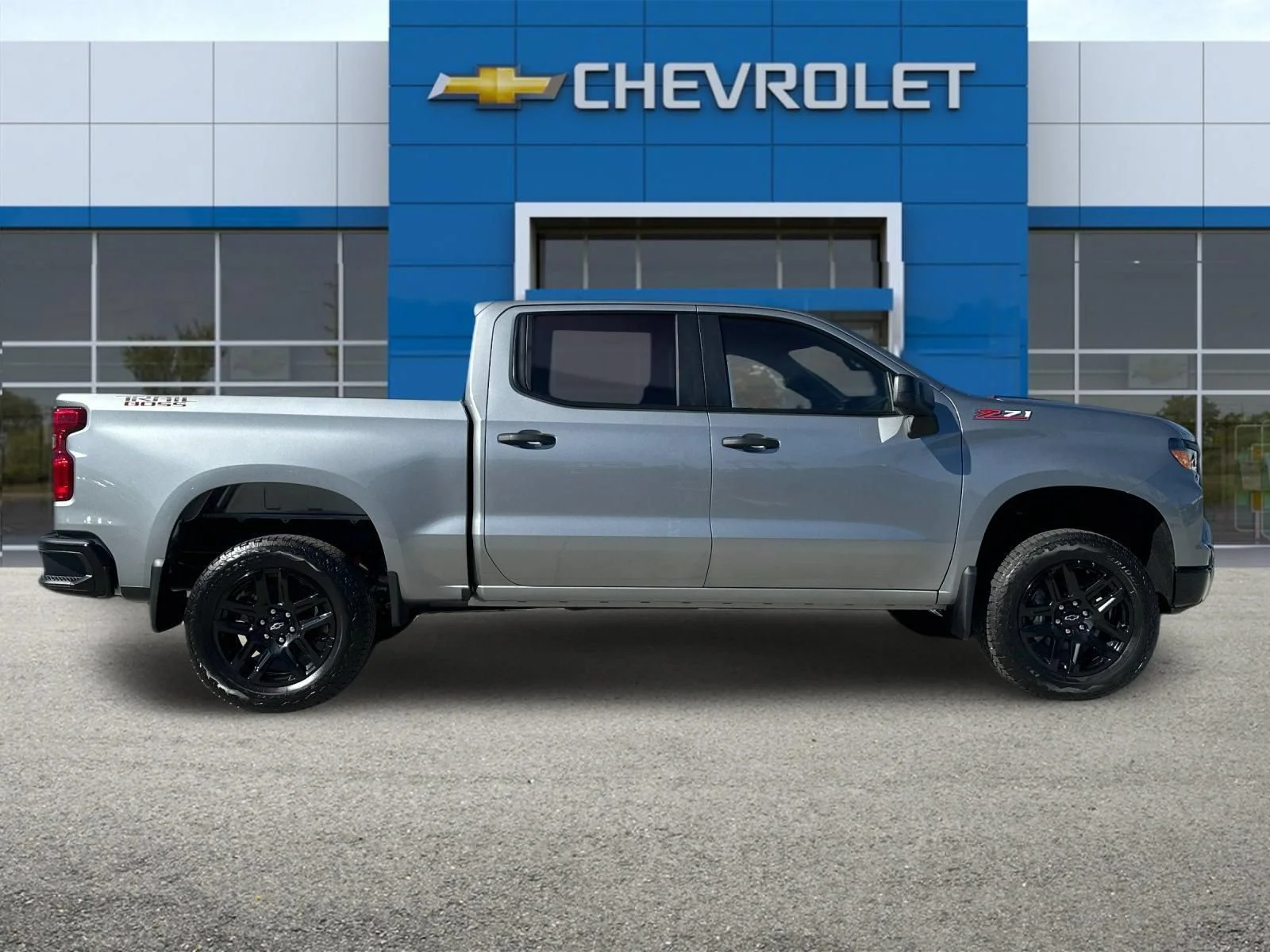 New 2026 Sterling Gray Metallic Chevrolet Custom Trail Boss image 3