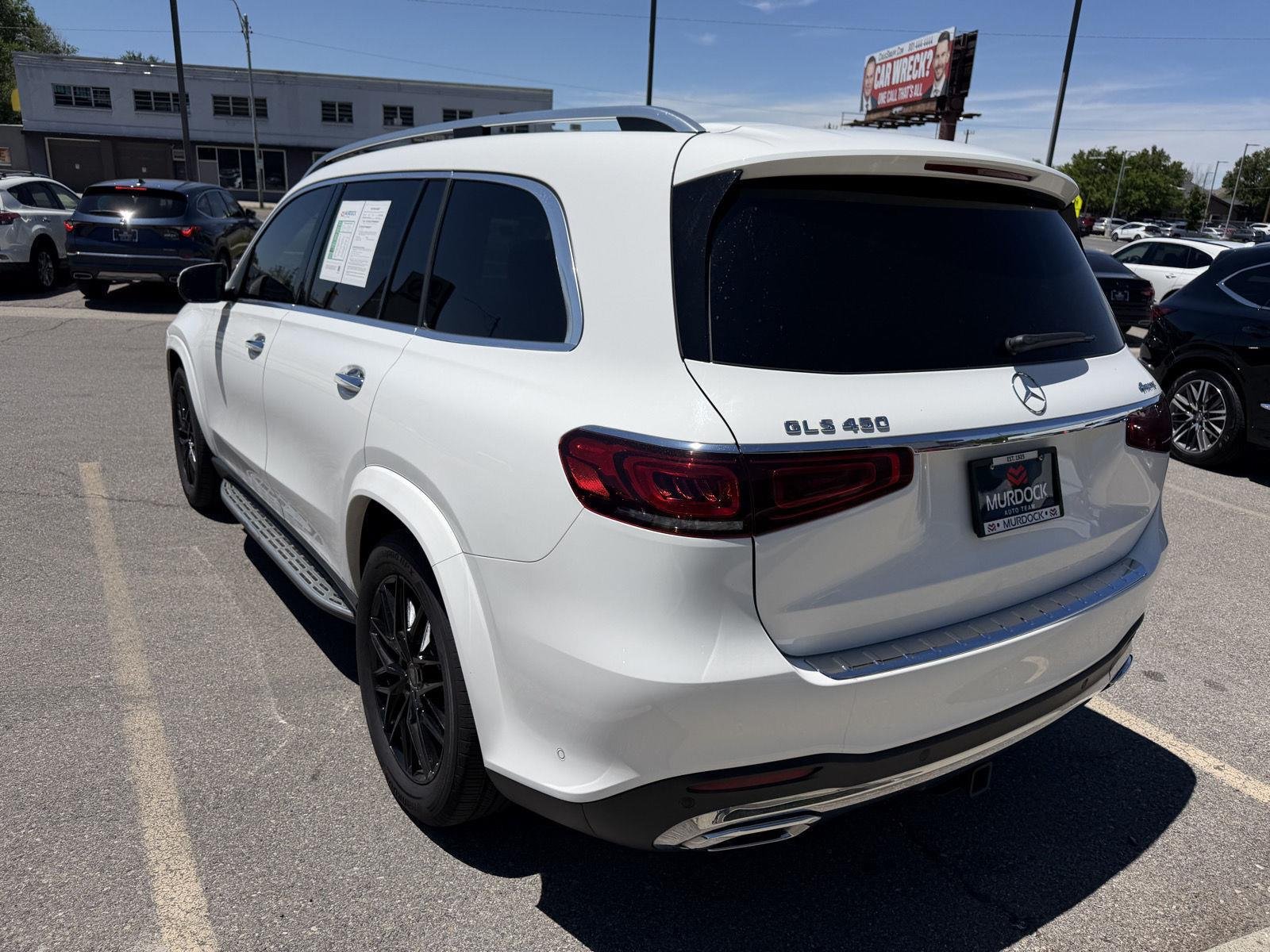 Used 2023 Polar White Mercedes-Benz GLS 450 4MATIC® SUV image 4
