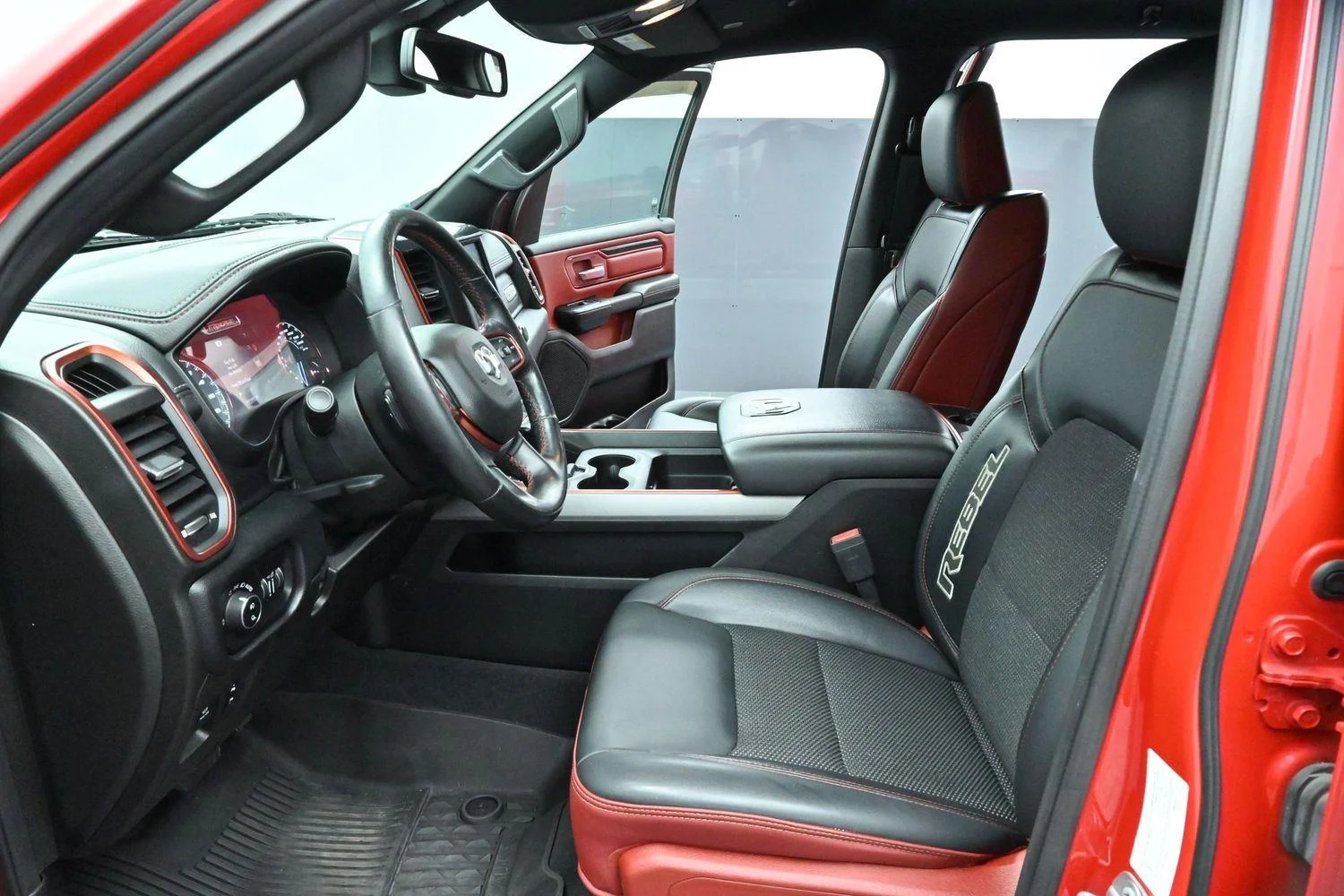 Used 2019 Flame Red Ram Rebel image 11