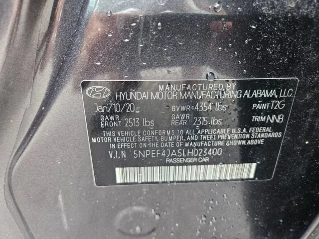 Used 2020 Gray Hyundai SEL image 30