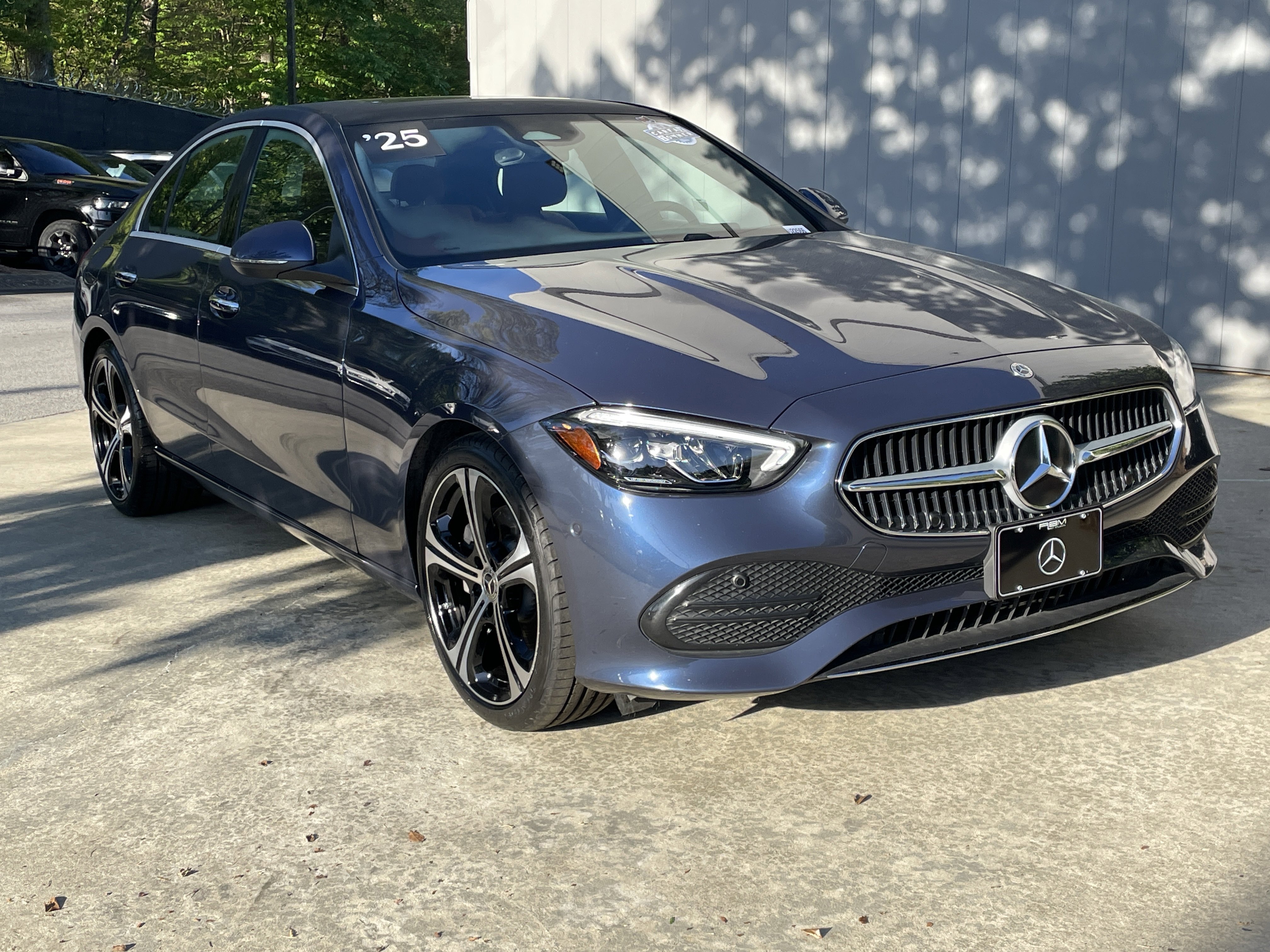 Certified Used 2025 Twilight Blue Metallic Mercedes-Benz C 300 Sedan image 4