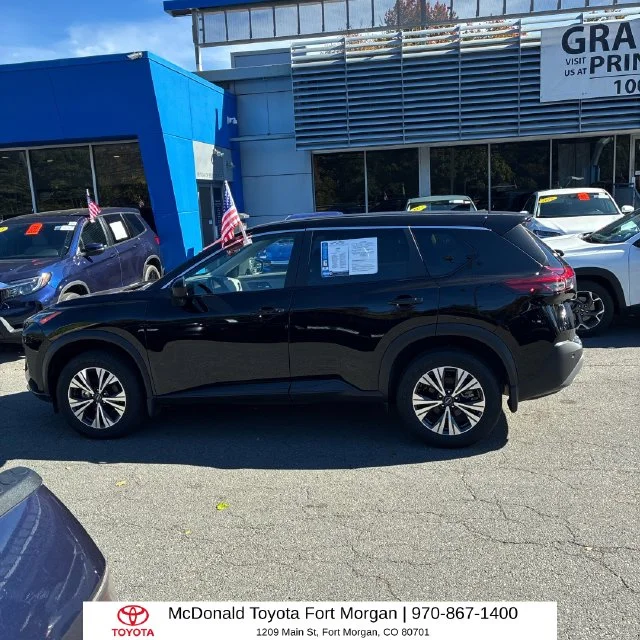 Used 2023 Black Nissan SV image 6