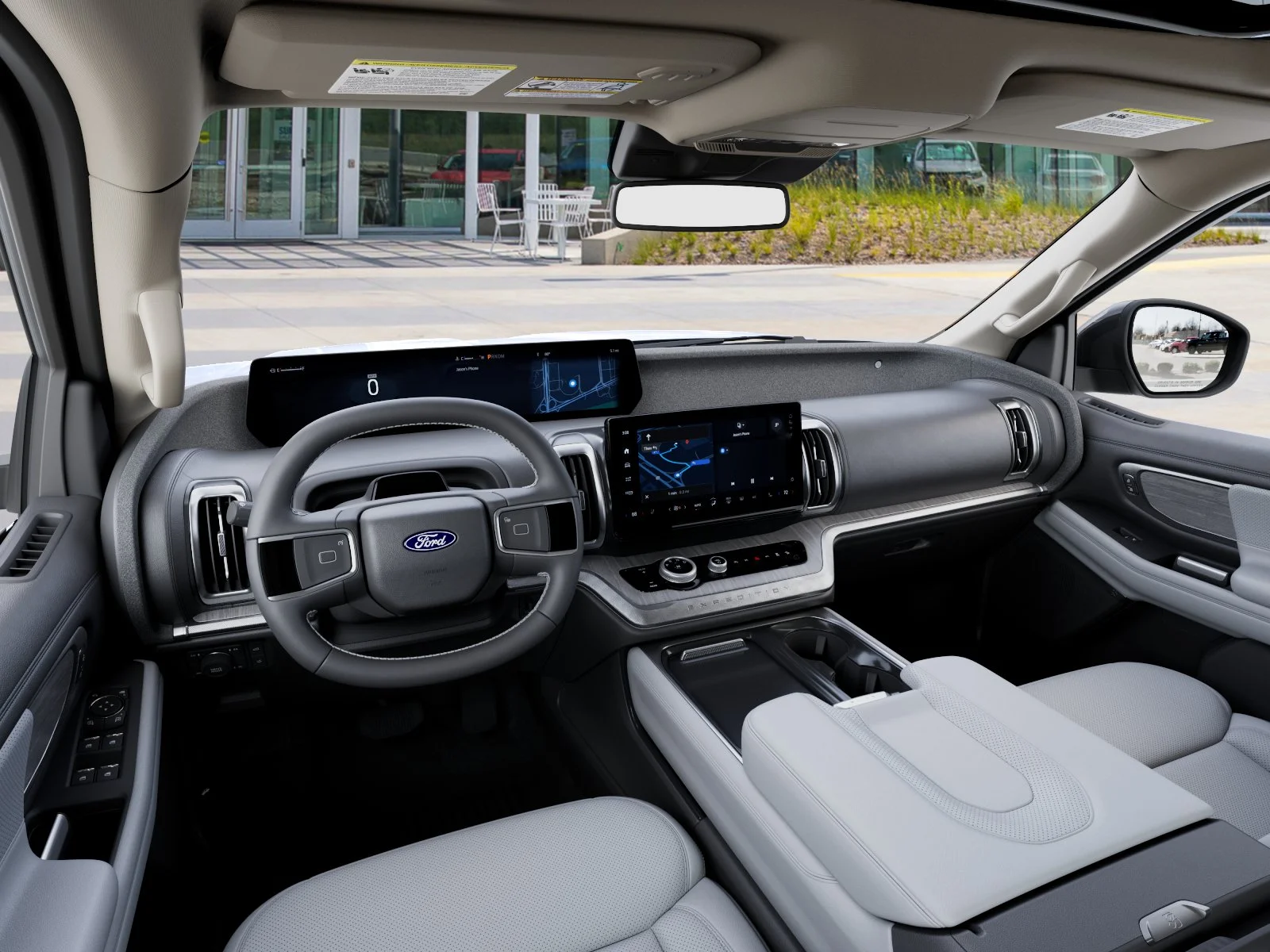 New 2027 Star White Metallic Tri-Coat Ford MAX Platinum image 9