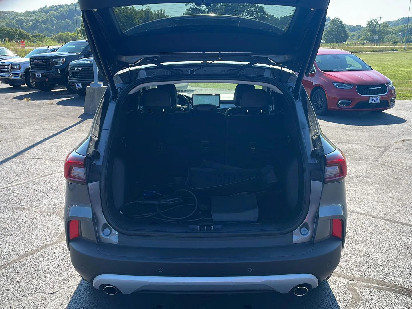 Used 2025 Carbonized Gray Metallic Ford PHEV image 28