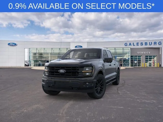 New 2026 Agate Black Metallic Ford XLT image 2