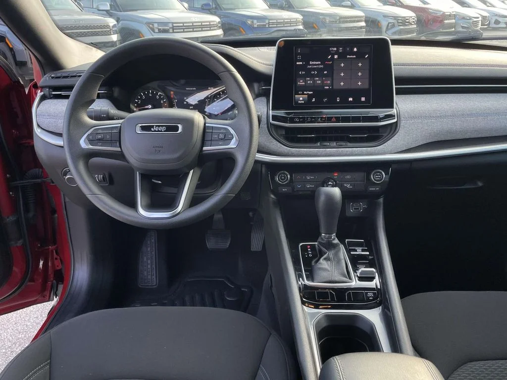 Used 2025 Red Hot Pearlcoat Jeep Sport image 4