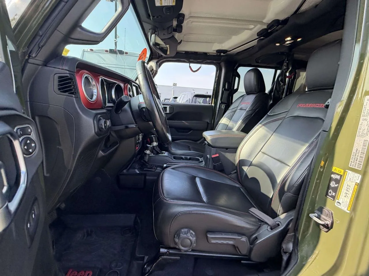 Used 2021 Sarge Green Clearcoat Jeep Rubicon 4x4 image 16