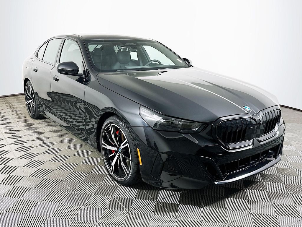 Used 2026 Black Sapphire Metallic BMW 540i xDrive image 3