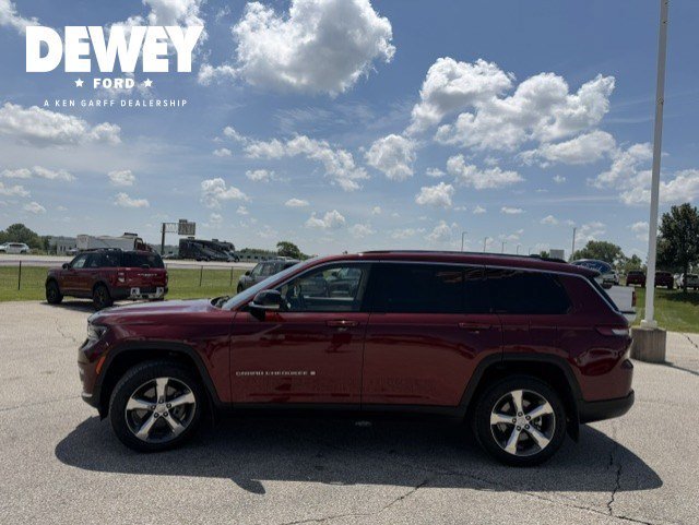 Certified Used 2021 Velvet Red Pearlcoat Jeep Limited image 4