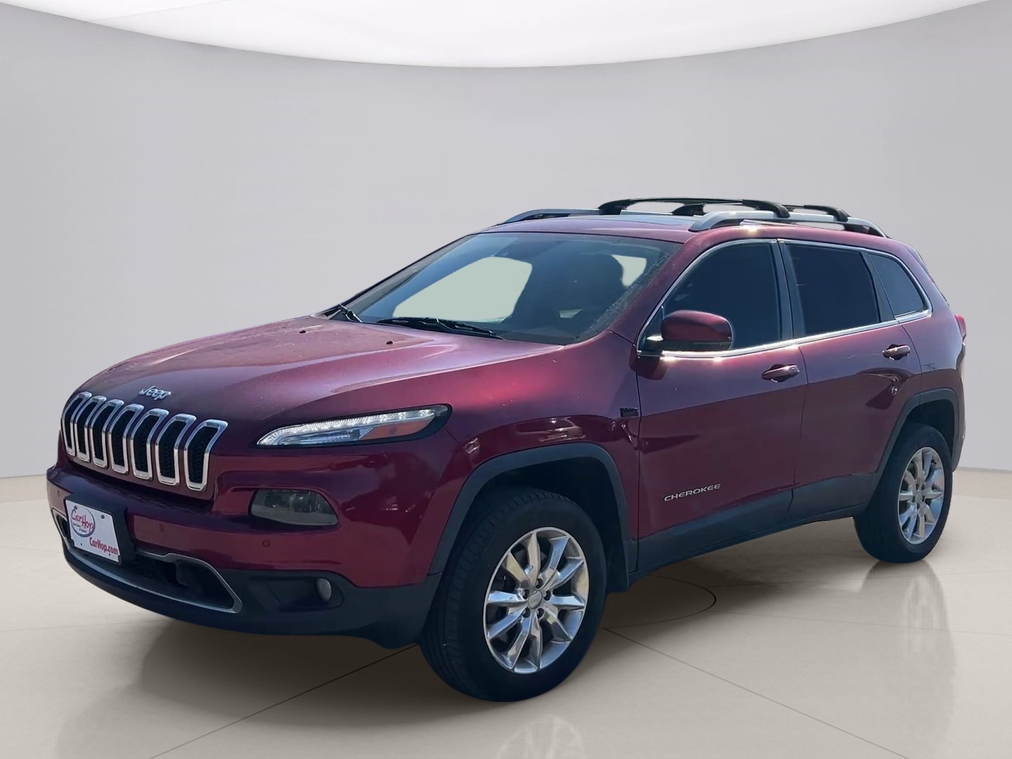 Used 2015 Red Jeep LIMITED image 1