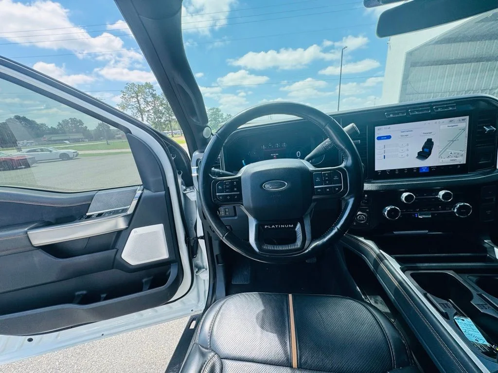 Used 2024 White Ford Platinum image 24