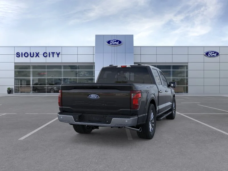 New 2026 Agate Black Metallic Ford XLT image 8