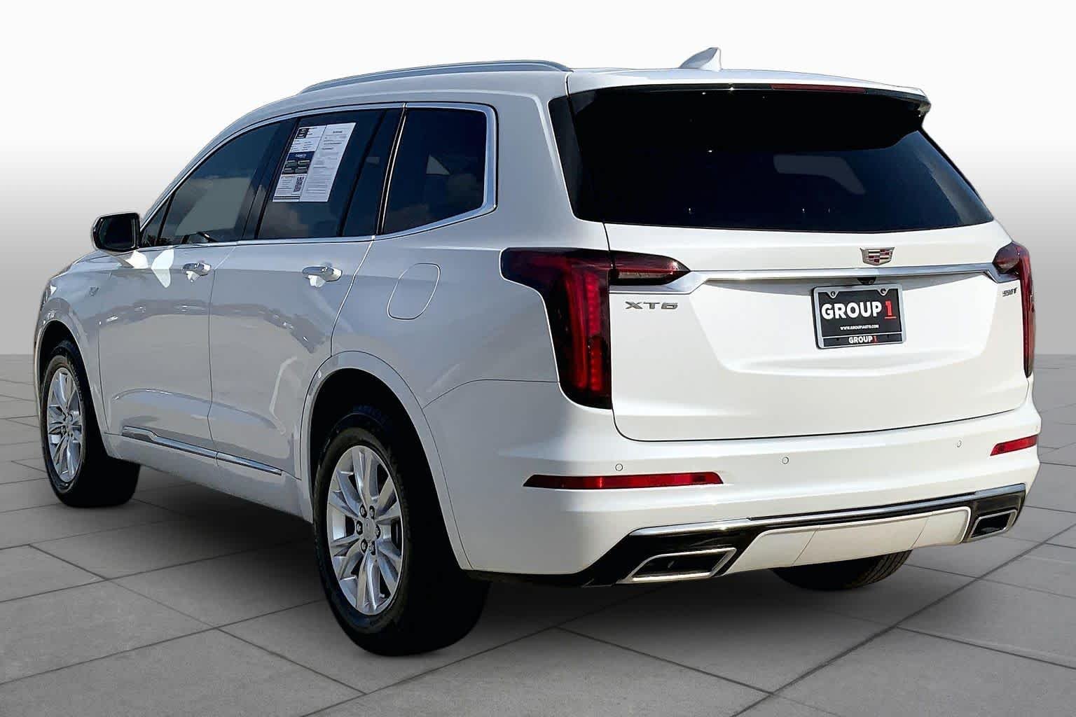 Used 2024 Crystal White Tricoat Cadillac FWD Luxury image 12