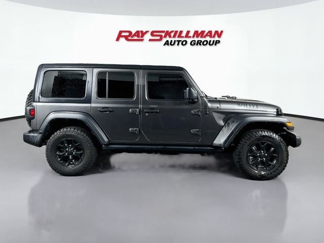 Used 2022 Gray Jeep Unlimited Willys image 8