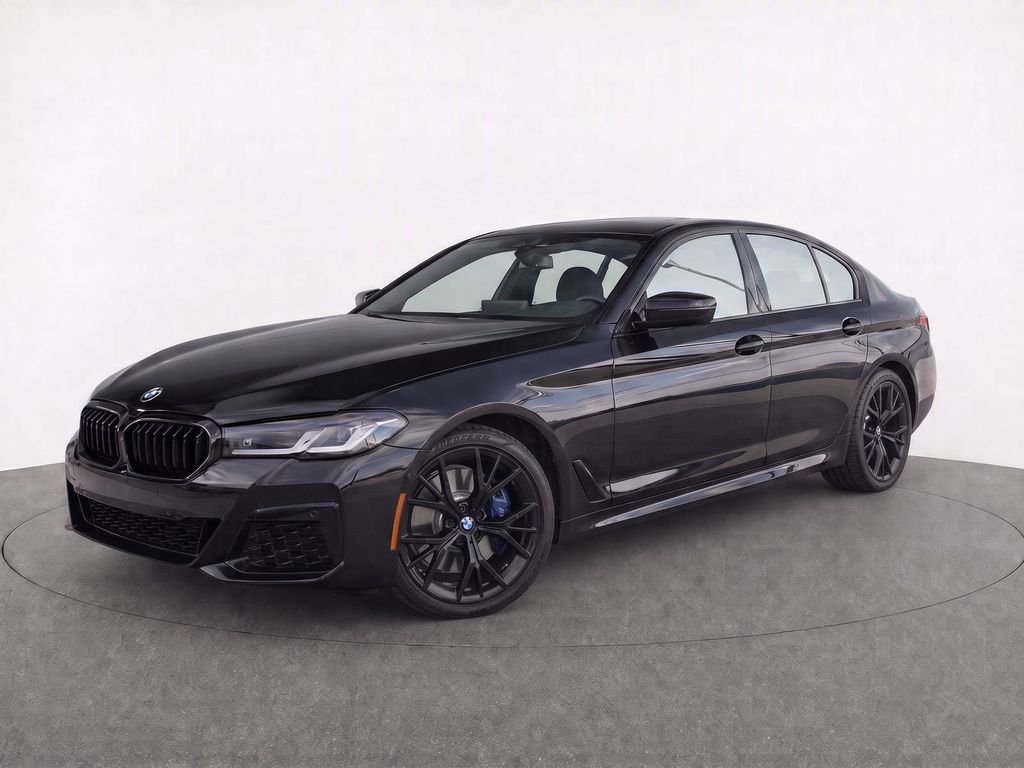 Certified Used 2023 Carbon Black Metallic BMW 530i xDrive image 3