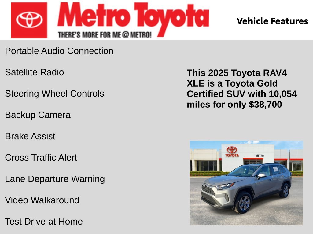 Certified Used 2025 Silver Toyota XLE image 16