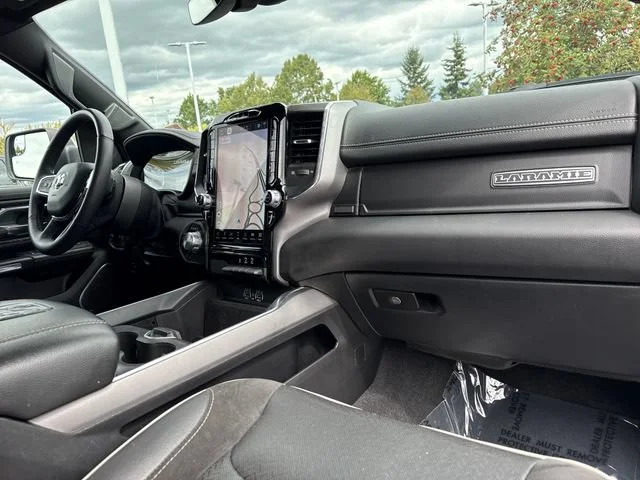 Used 2025 Diamond Black Crystal Pearlcoat Ram Laramie image 22