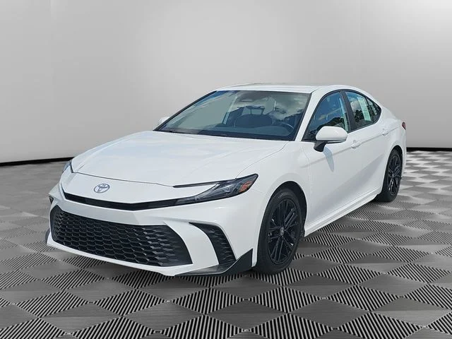 Used 2025 White Toyota SE image 1