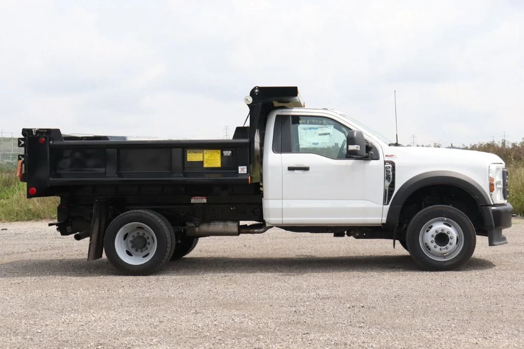New 2026 White Ford XL Dump Truck image 10