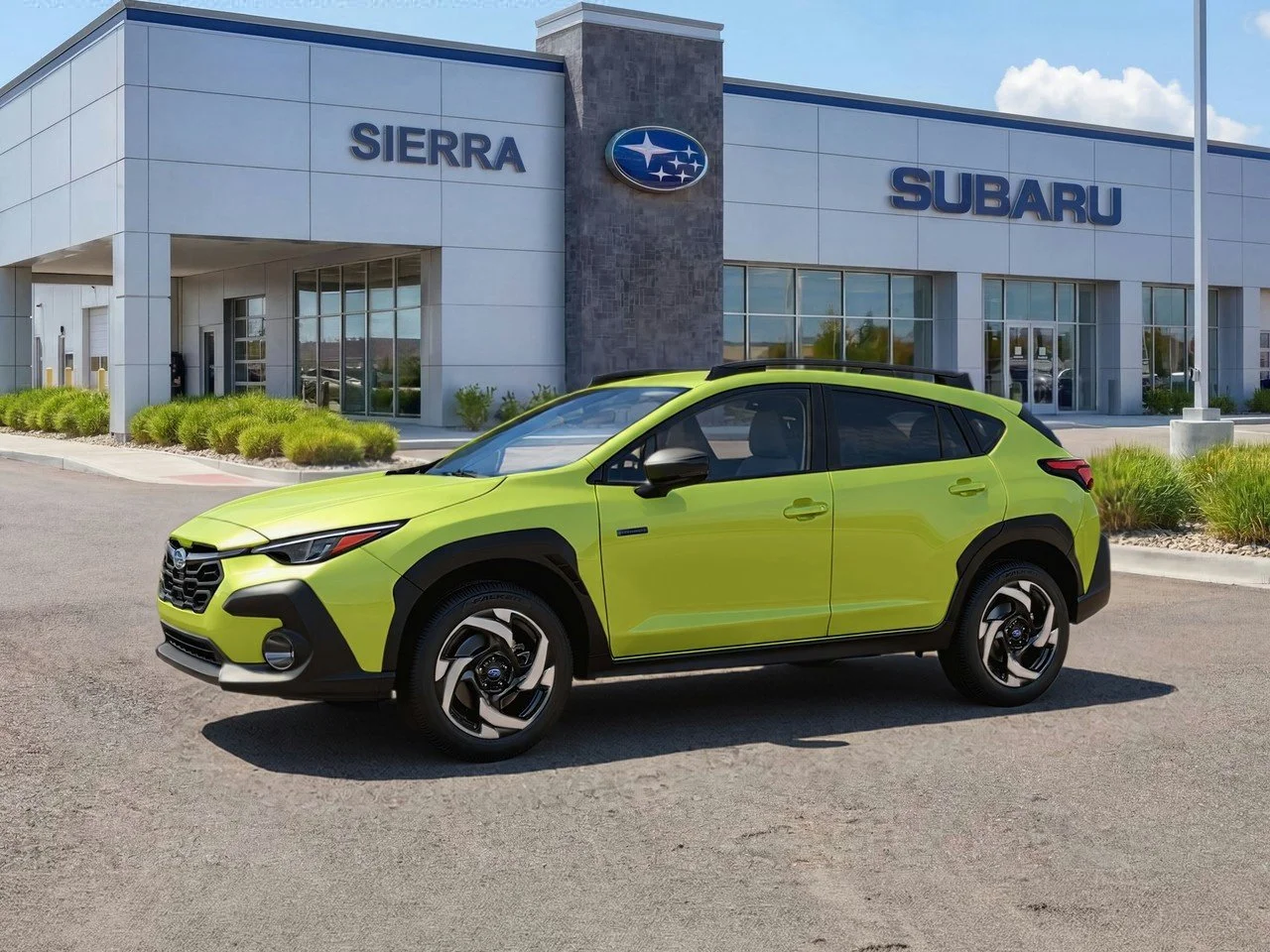 New 2026 CITRON YELLOW PEARL Subaru Limited Hybrid image 2