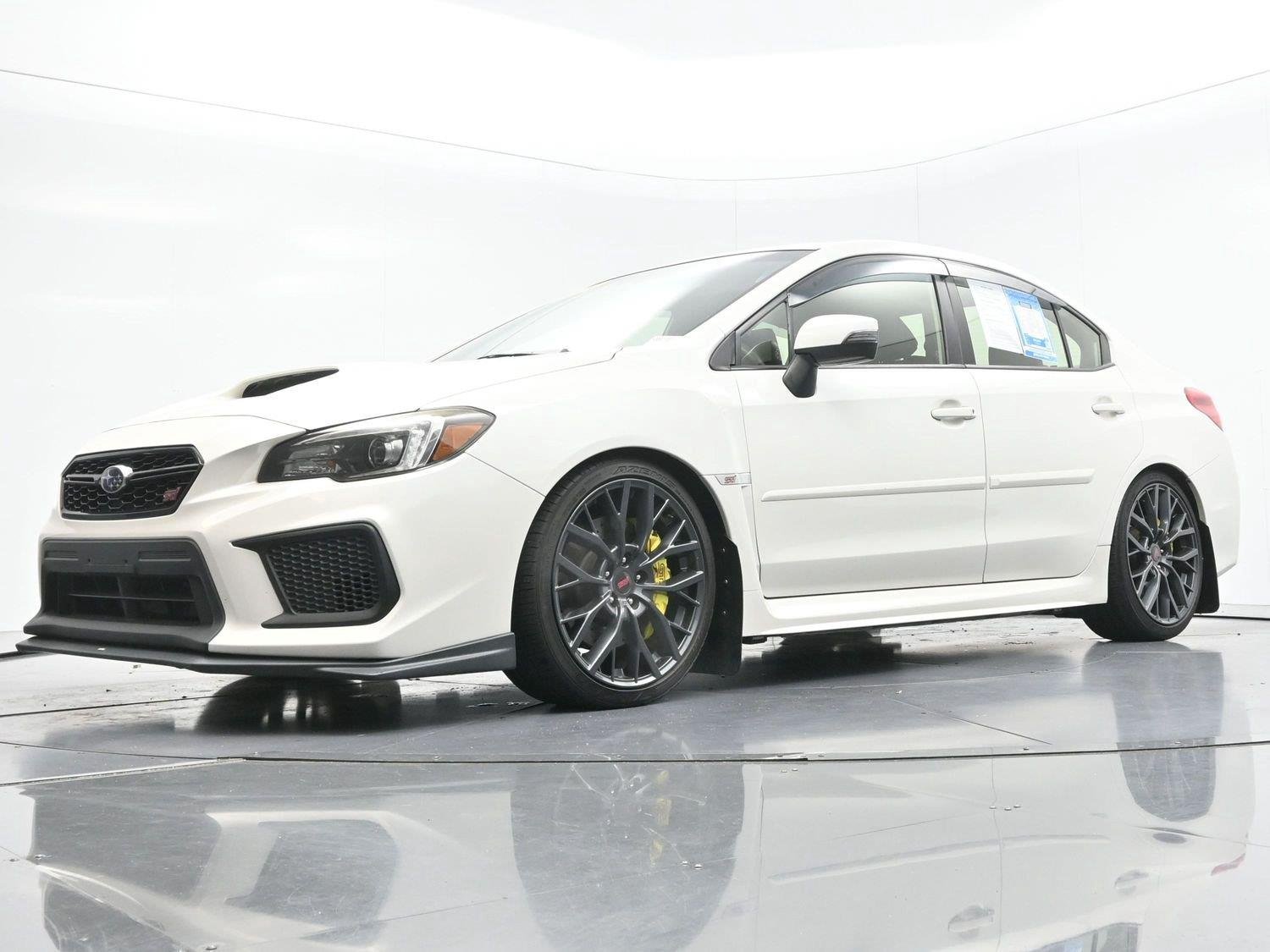 Used 2018 Crystal White Pearl Subaru STI Limited image 51