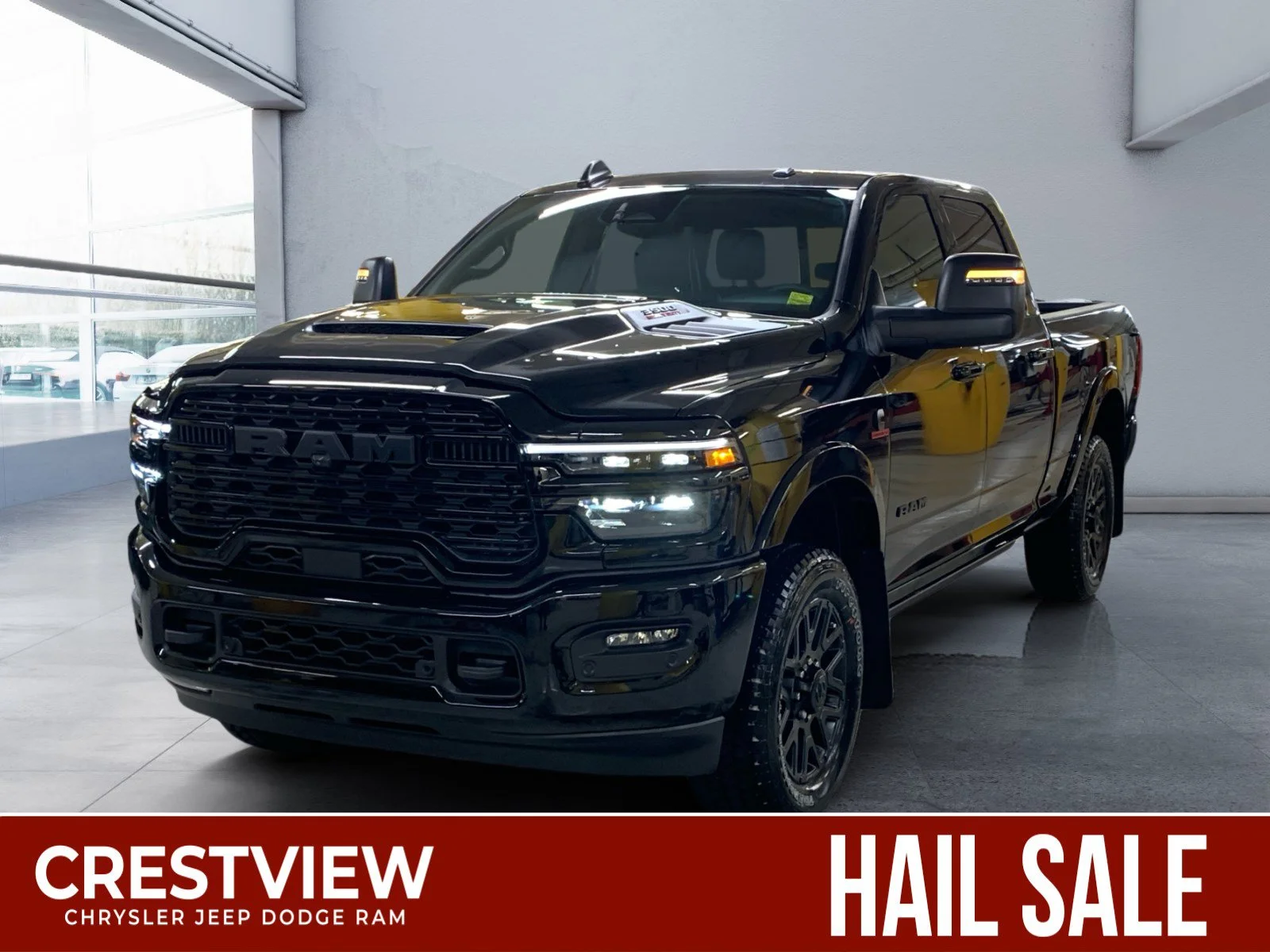 New 2026 Diamond Black Crystal Pearl Ram Limited image 1