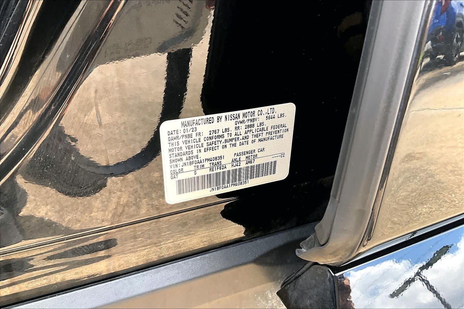 Certified Used 2023 Black Diamond Pearl Nissan VENTURE+ image 33