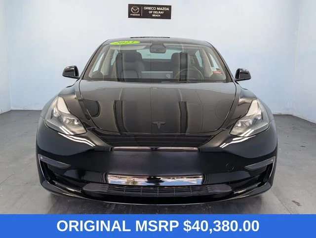 Used 2023 Tesla Model 3 Base with VIN 5YJ3E1EA5PF496091 for sale in Delray Beach, FL
