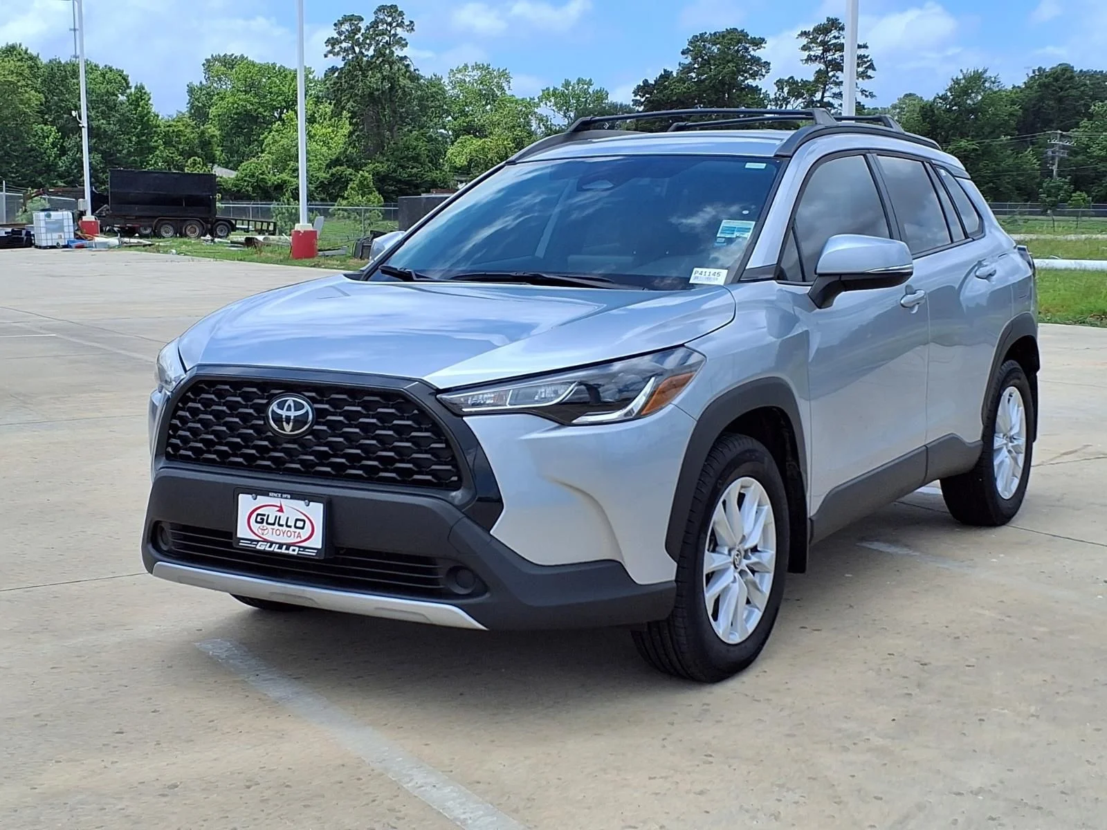 Certified Used 2024 Silver Toyota LE image 3