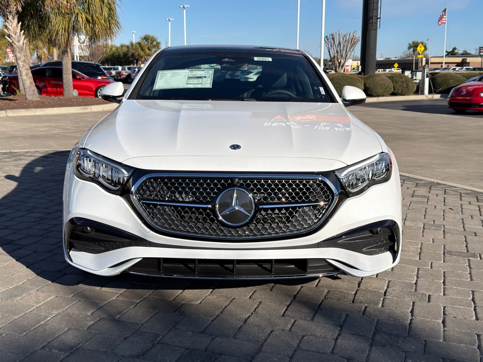 New 2026 Moonlight White Metallic Mercedes-Benz E 350 image 6