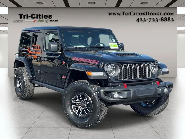 New 2026 Black Clear-Coat Exterior Paint Jeep Rubicon X image 1