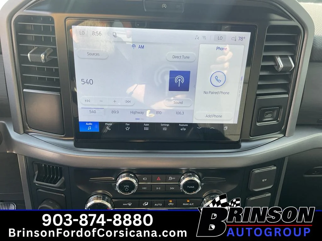 New 2026 Agate Black Metallic Ford XLT image 14