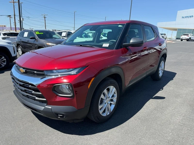Used 2023 CRIMSON METALLIC Chevrolet LS image 7