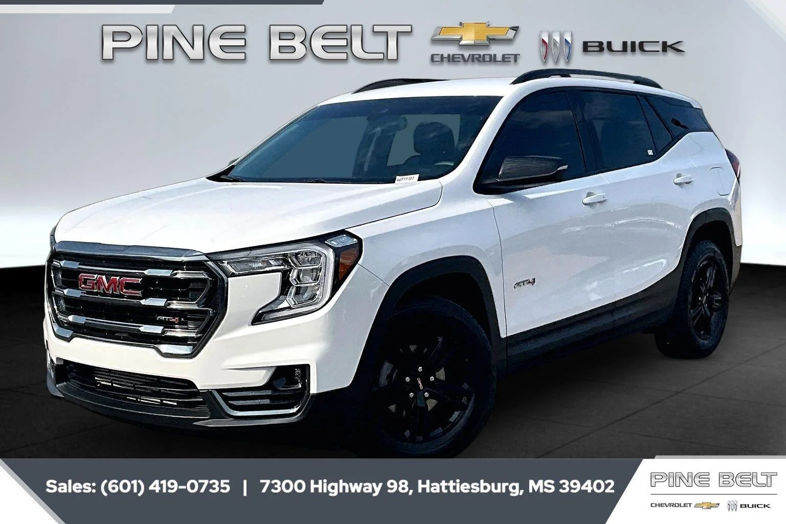 Used 2024 Summit White GMC AT4 image 10