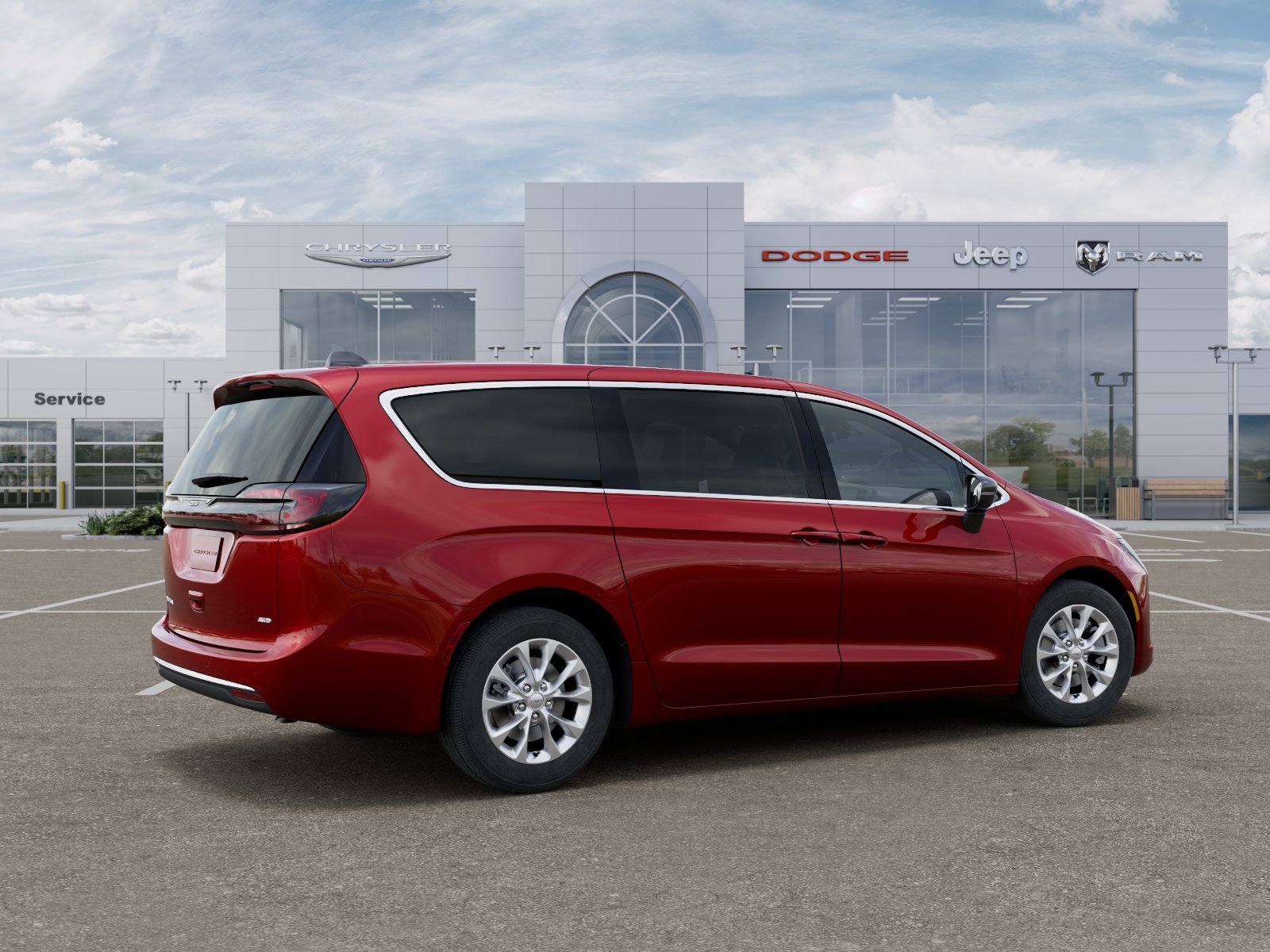 New 2027 Red Hot Pearl-Coat Exterior Paint Chrysler Select image 31