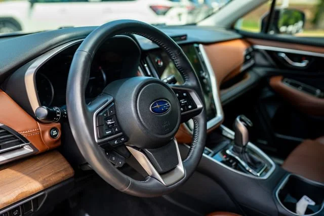 Used 2021 Abyss Blue Pearl Subaru Touring image 32