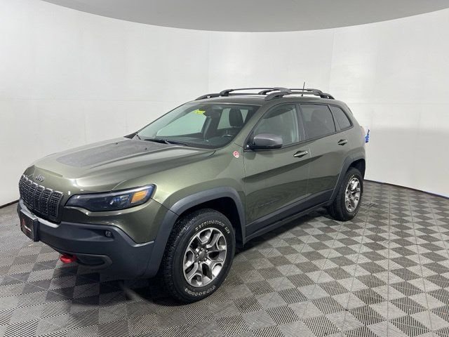 Used 2020 Jeep Cherokee Trailhawk with VIN 1C4PJMBX2LD639863 for sale in Shakopee, Minnesota