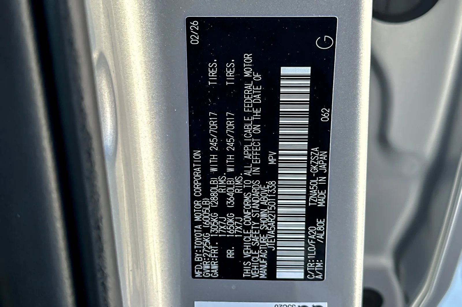 Certified Used 2026 Cutting Edge Toyota SR5 image 28