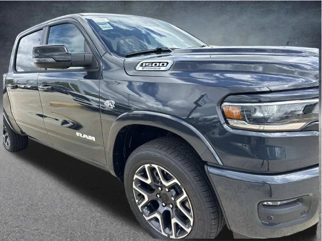 New 2027 Forged Blue Metallic Exterior Paint RAM Laramie image 3