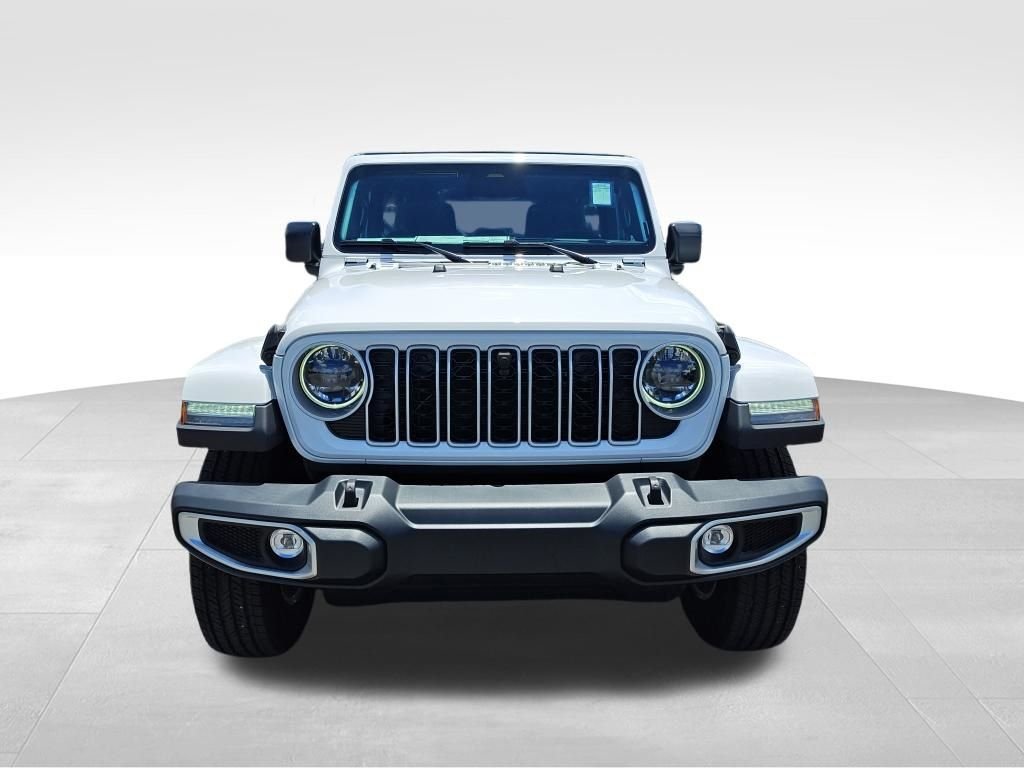 New 2026 Bright White Clear-Coat Exterior Paint Jeep Sahara image 8
