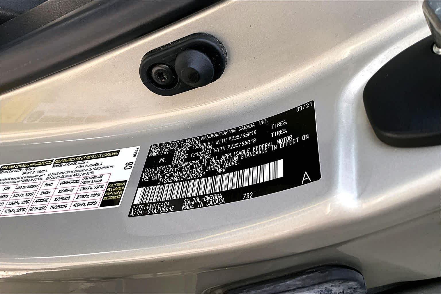 Used 2021 Moonbeam Beige Metallic Lexus  image 35