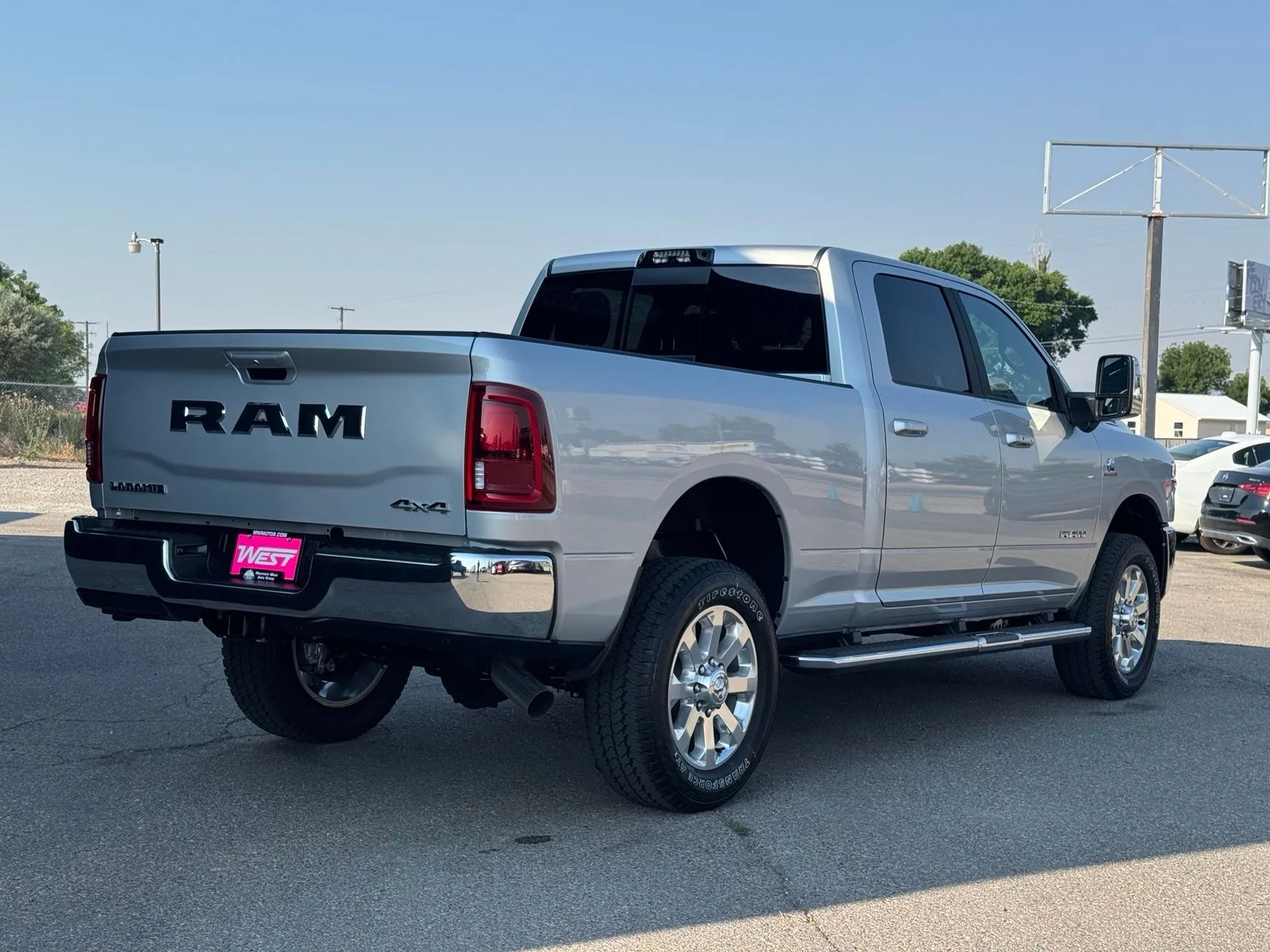 New 2026 Silver-Zynith Exterior Paint RAM Laramie image 6