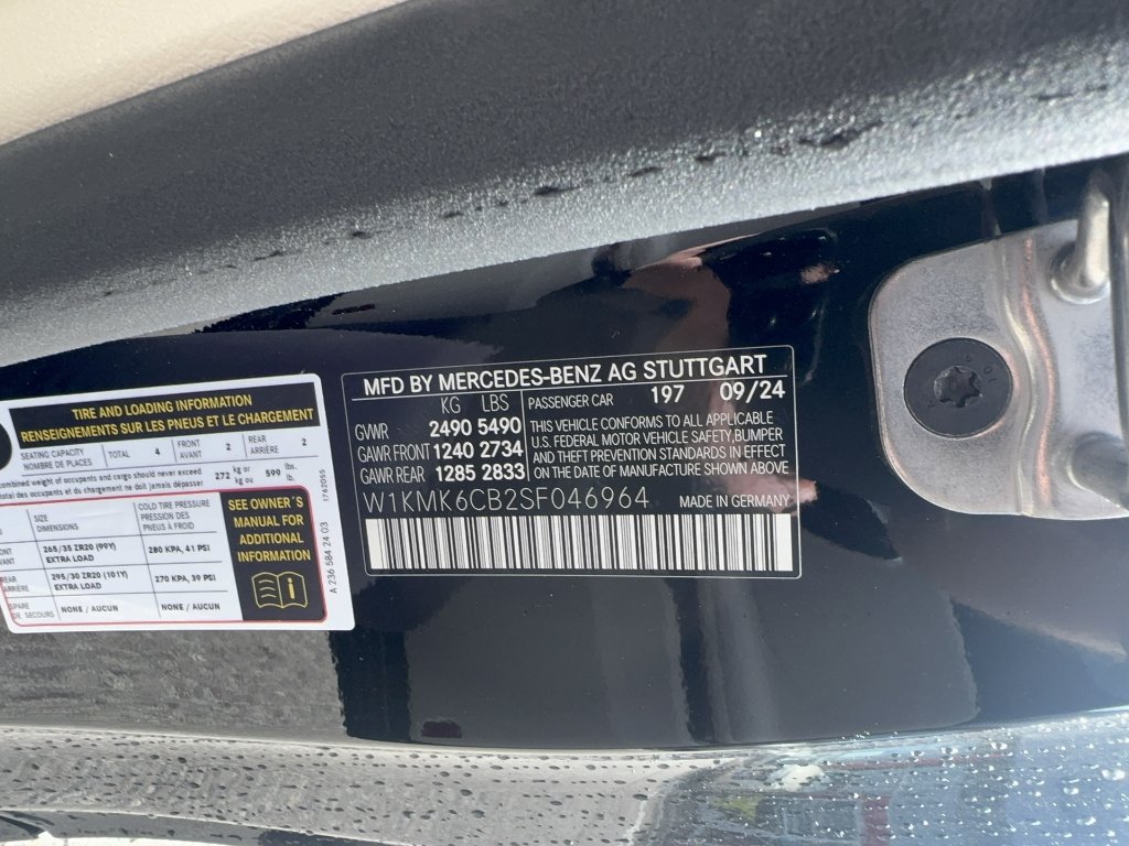 Certified Used 2025 Obsidian Black Metallic Mercedes-Benz AMG® CLE 53 image 16