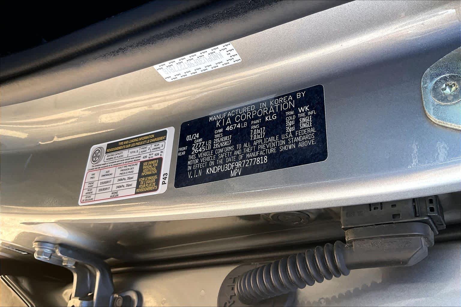 Used 2024 Steel Gray Kia LX image 32